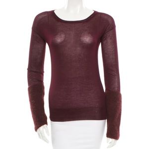 Belstaff long sleeve sweater with scoop neck - S